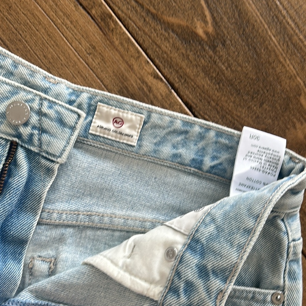 AG Alexxis Denim Shirts - High Rise Wedgie | Size 30 NWT - Picture 4 of 5